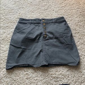 Women’s charcoal grey skirt